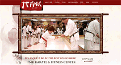 Desktop Screenshot of fmkkarateschool.com