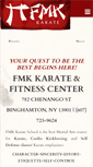 Mobile Screenshot of fmkkarateschool.com